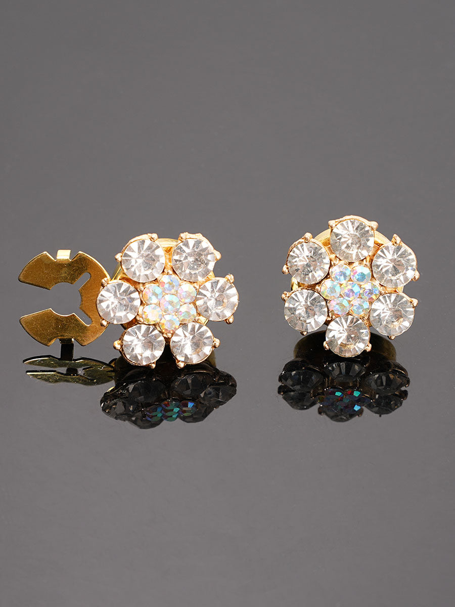 2pcs Button Covers for Shirt rhinestone cufflinks cover No Sewing Button Accessories for Women