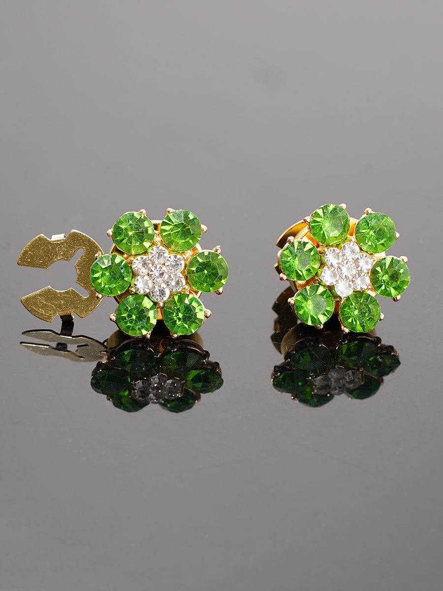 2pcs Button Covers for Shirt rhinestone cufflinks cover No Sewing Button Accessories for Women
