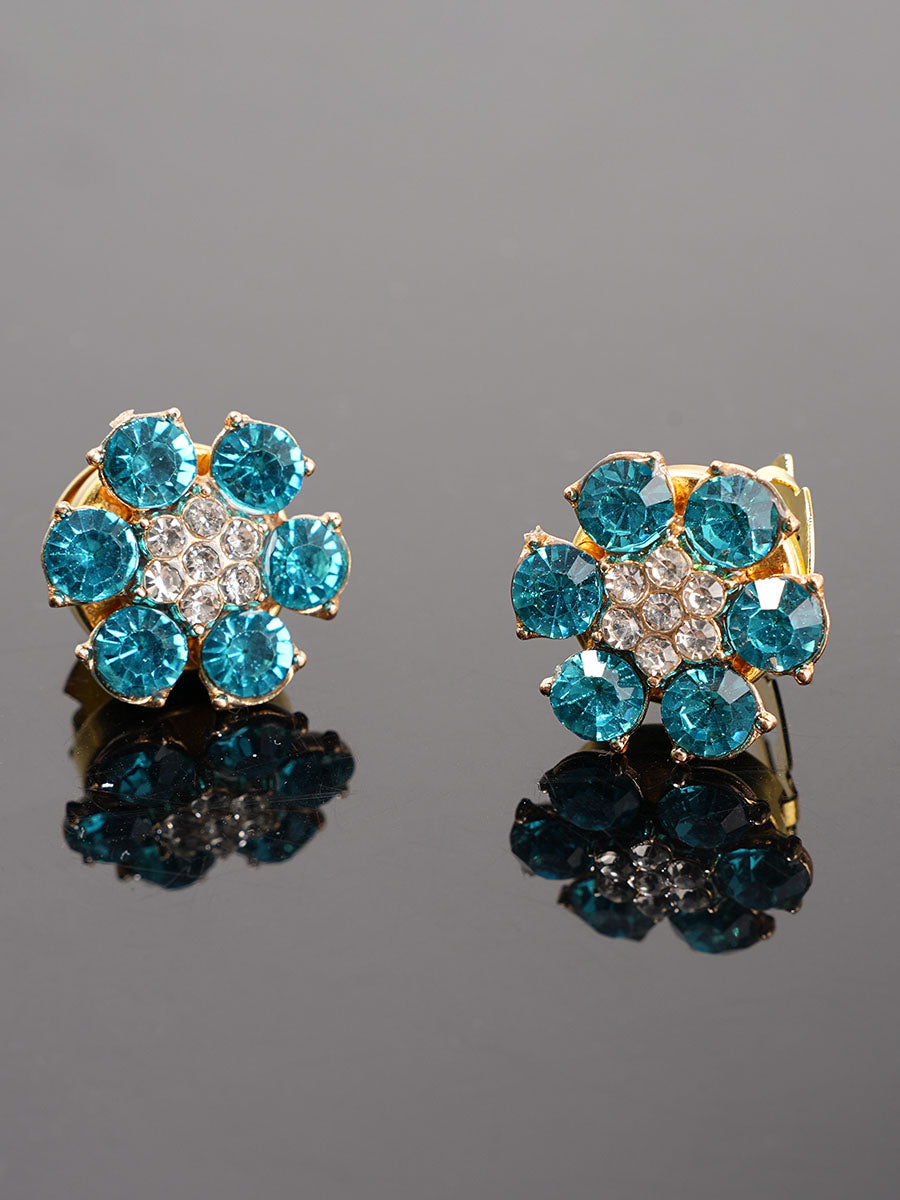 2pcs Button Covers for Shirt rhinestone cufflinks cover No Sewing Button Accessories for Women