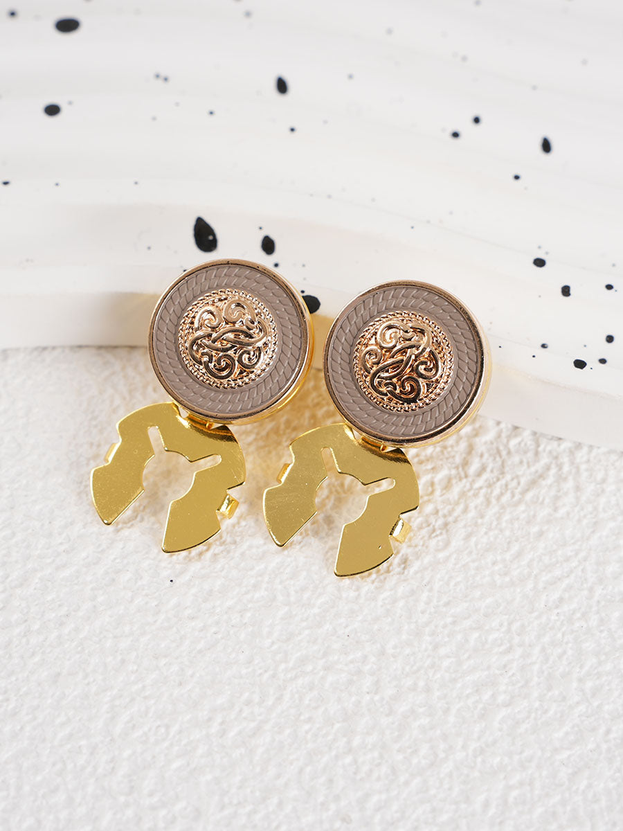 2pcs Button Covers for Shirt No Sewing Button suit Cufflinks